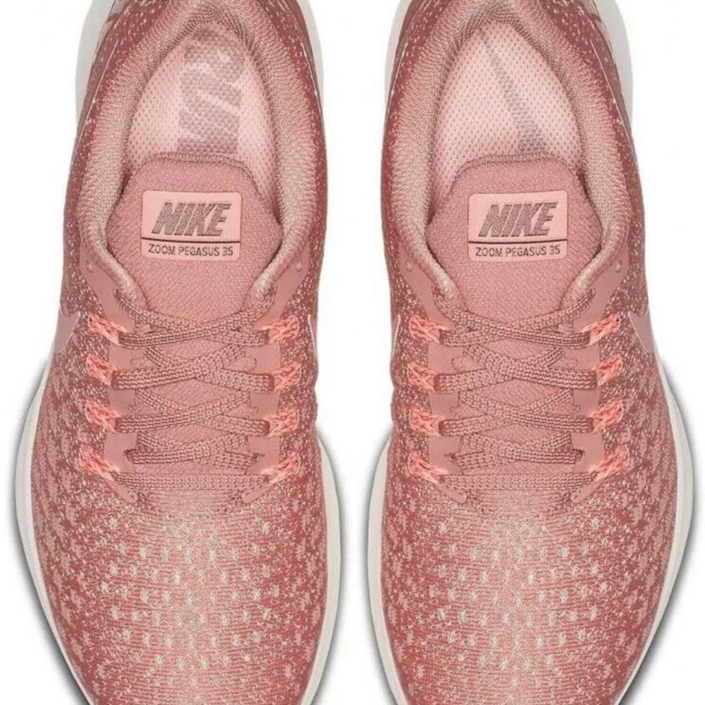 NEW Nike Air Zoom Pegasus 35 Rust Rose Pink Womens 9 US 40.5 EUR Running Shoes